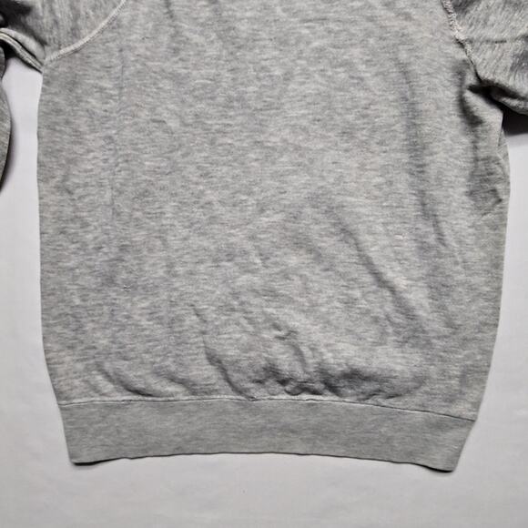 Vintage Mickey Mouse Sweatshirt Gray Graphic Large Raglan Sleeve Disney 80s - Picture 10 of 14